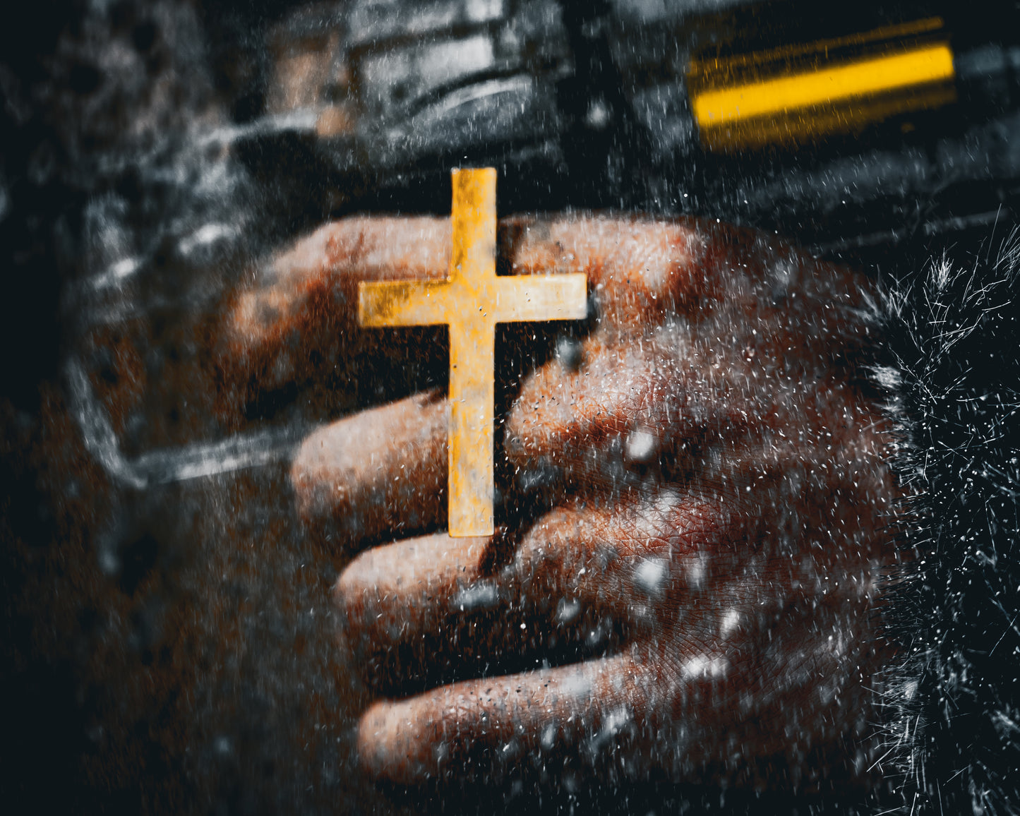 Cross Double ring