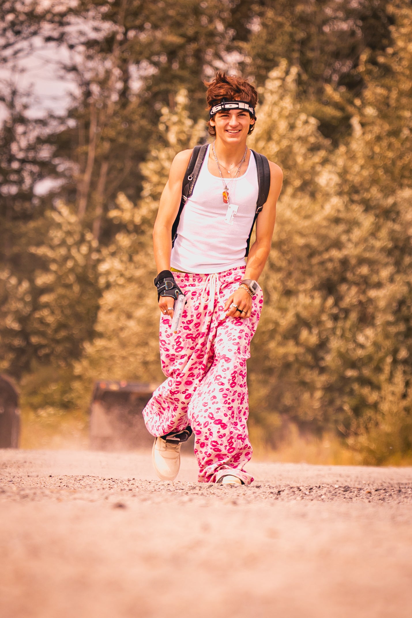 Kiss Camo Sweatpants