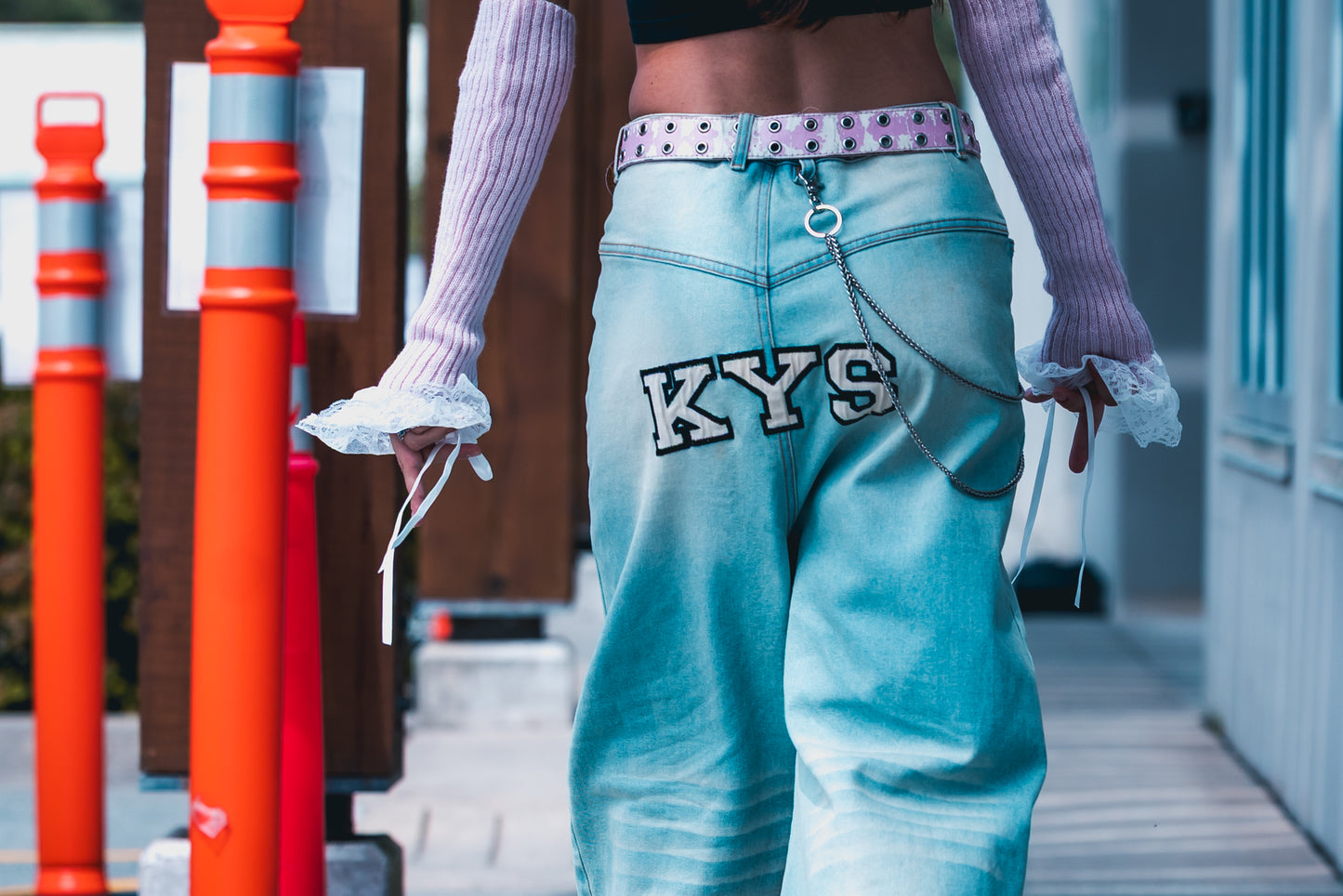 "Keep Yourself Safe" Jeans