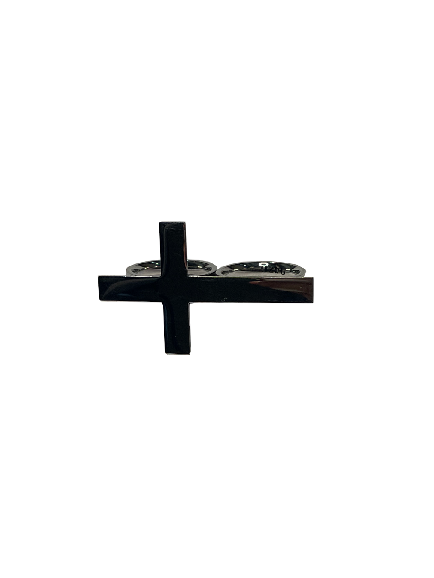 Cross Double ring