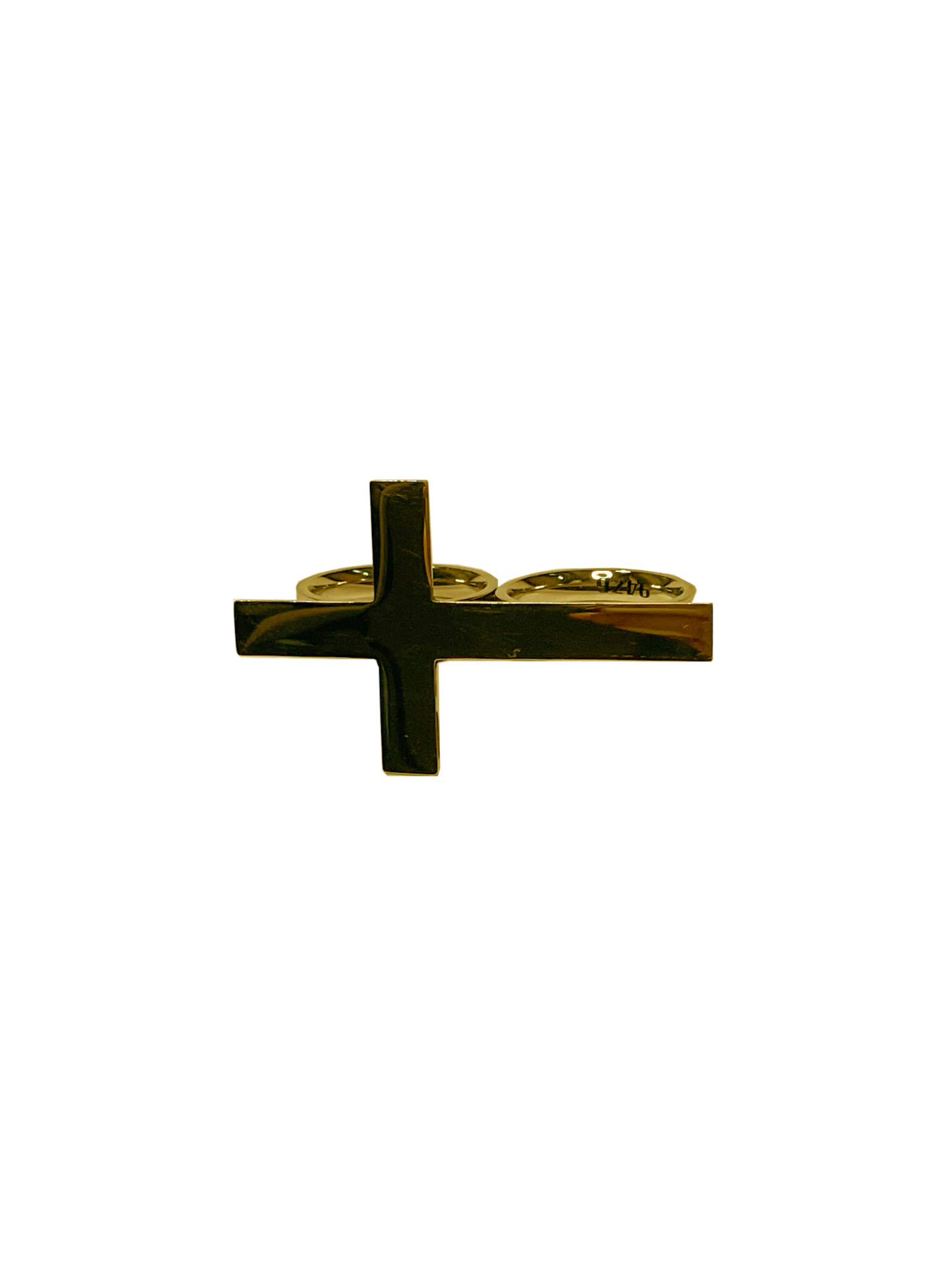 Cross Double ring