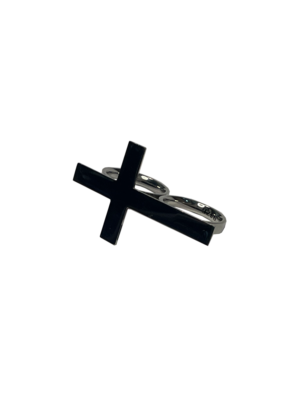 Cross Double ring