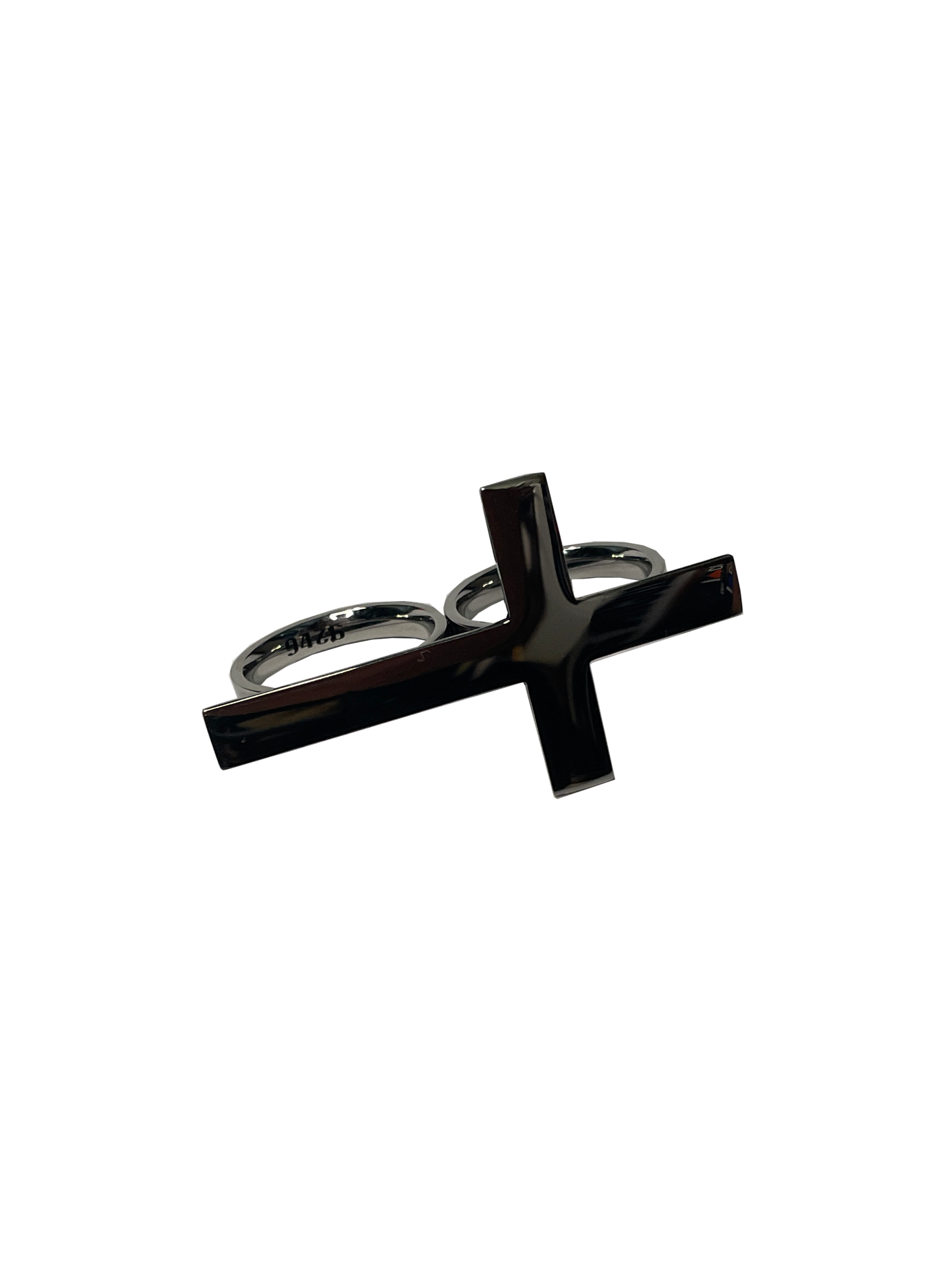 Cross Double ring