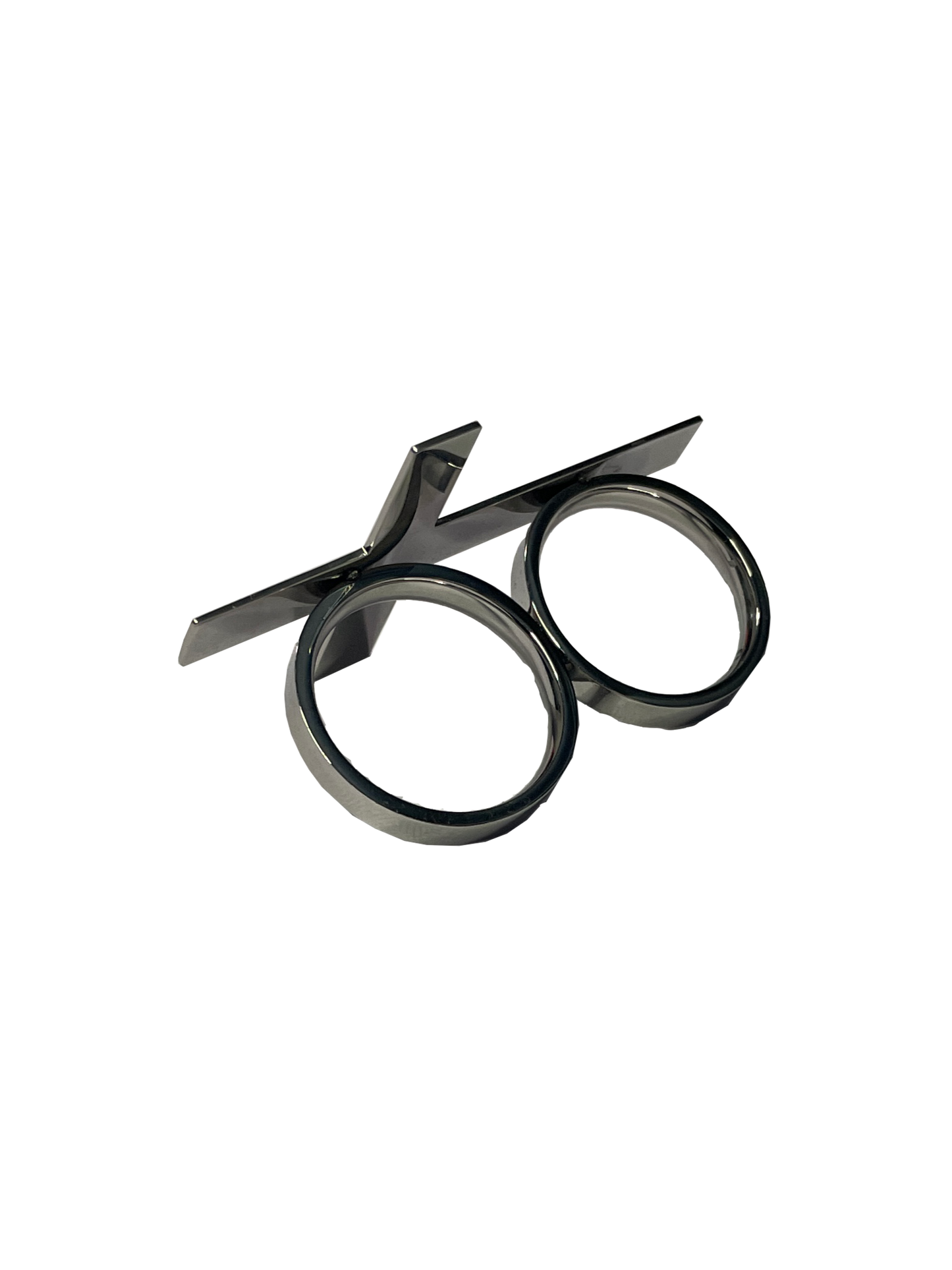 Cross Double ring
