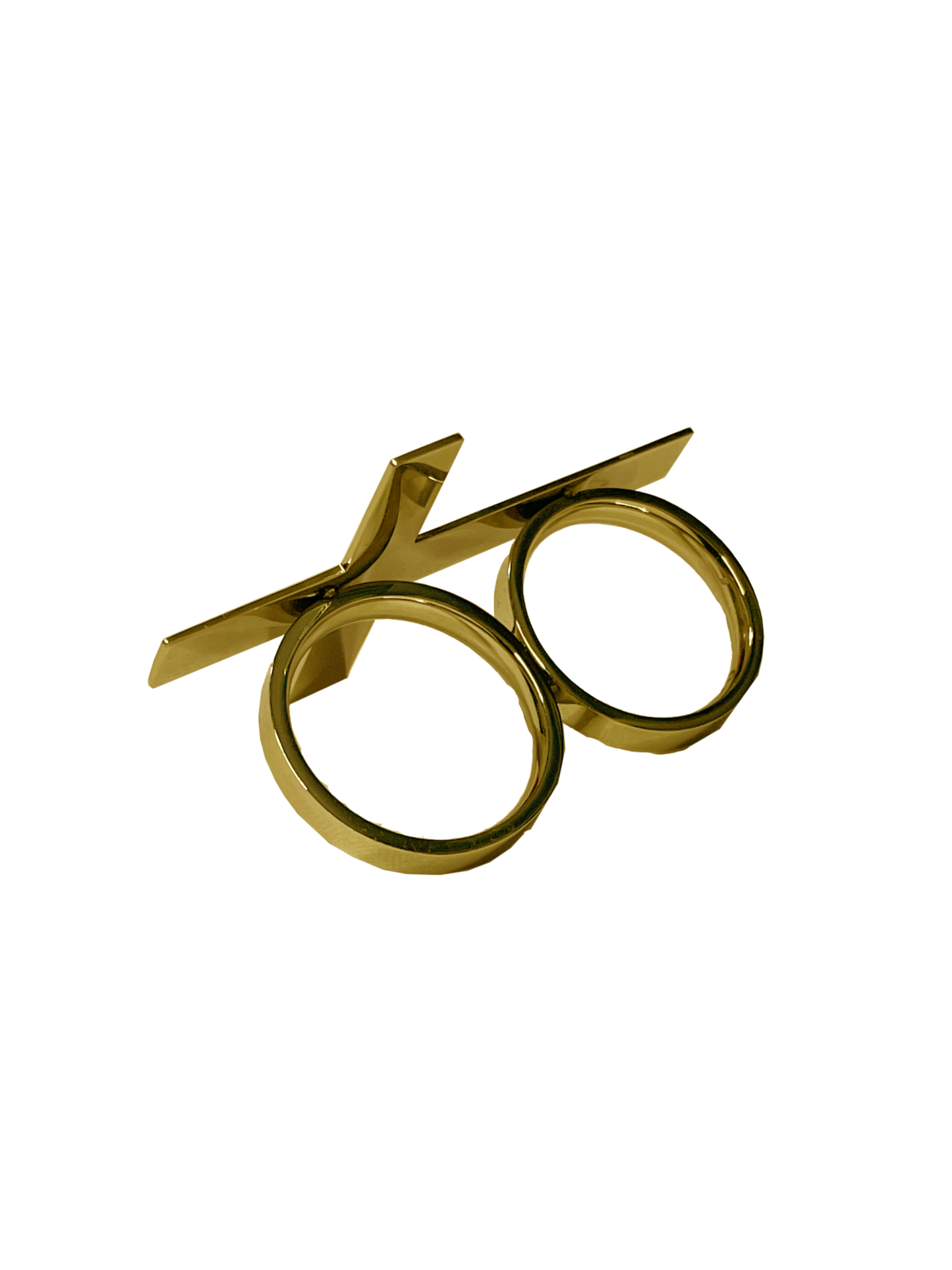 Cross Double ring